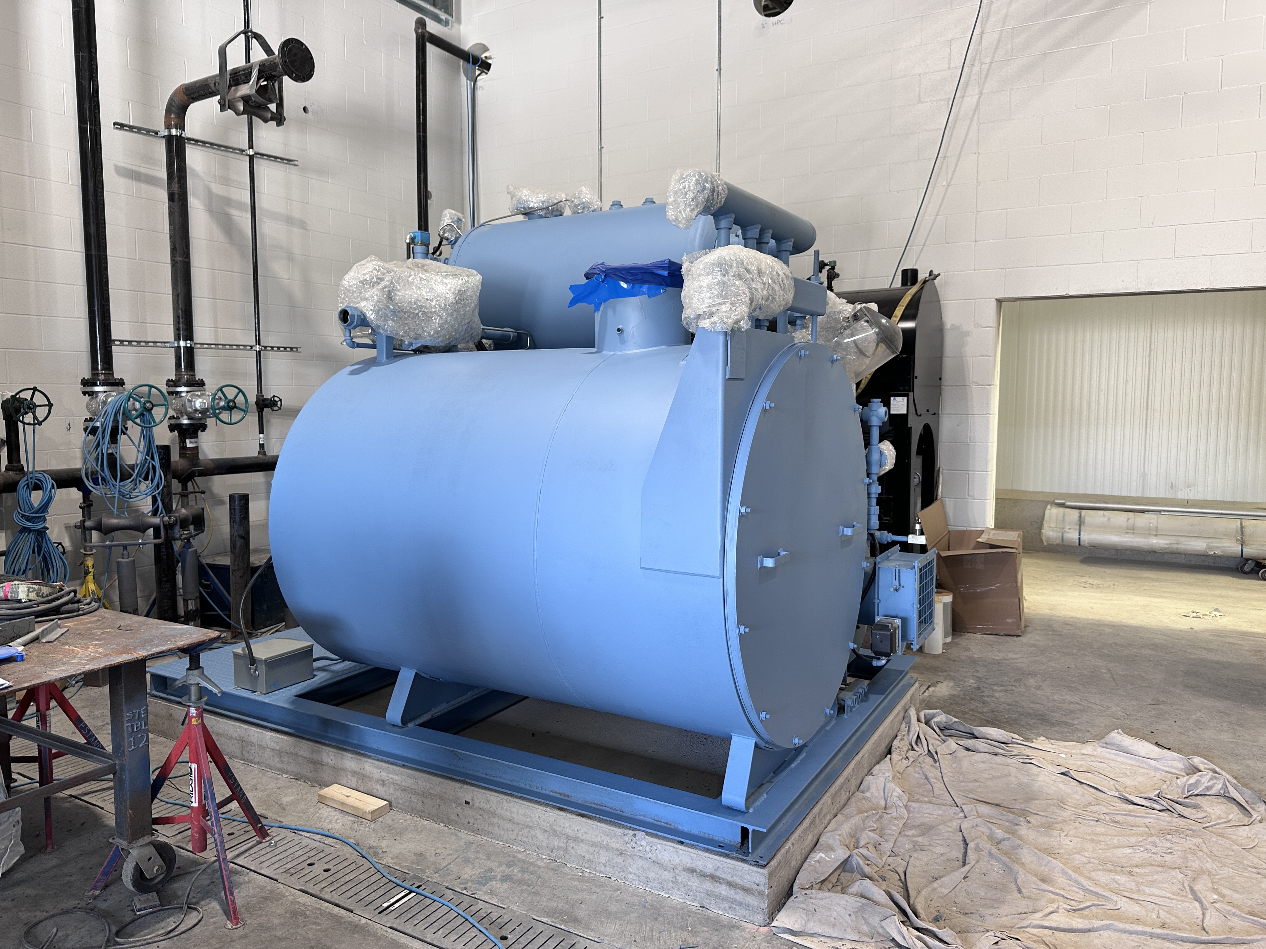  Left side of Boiler