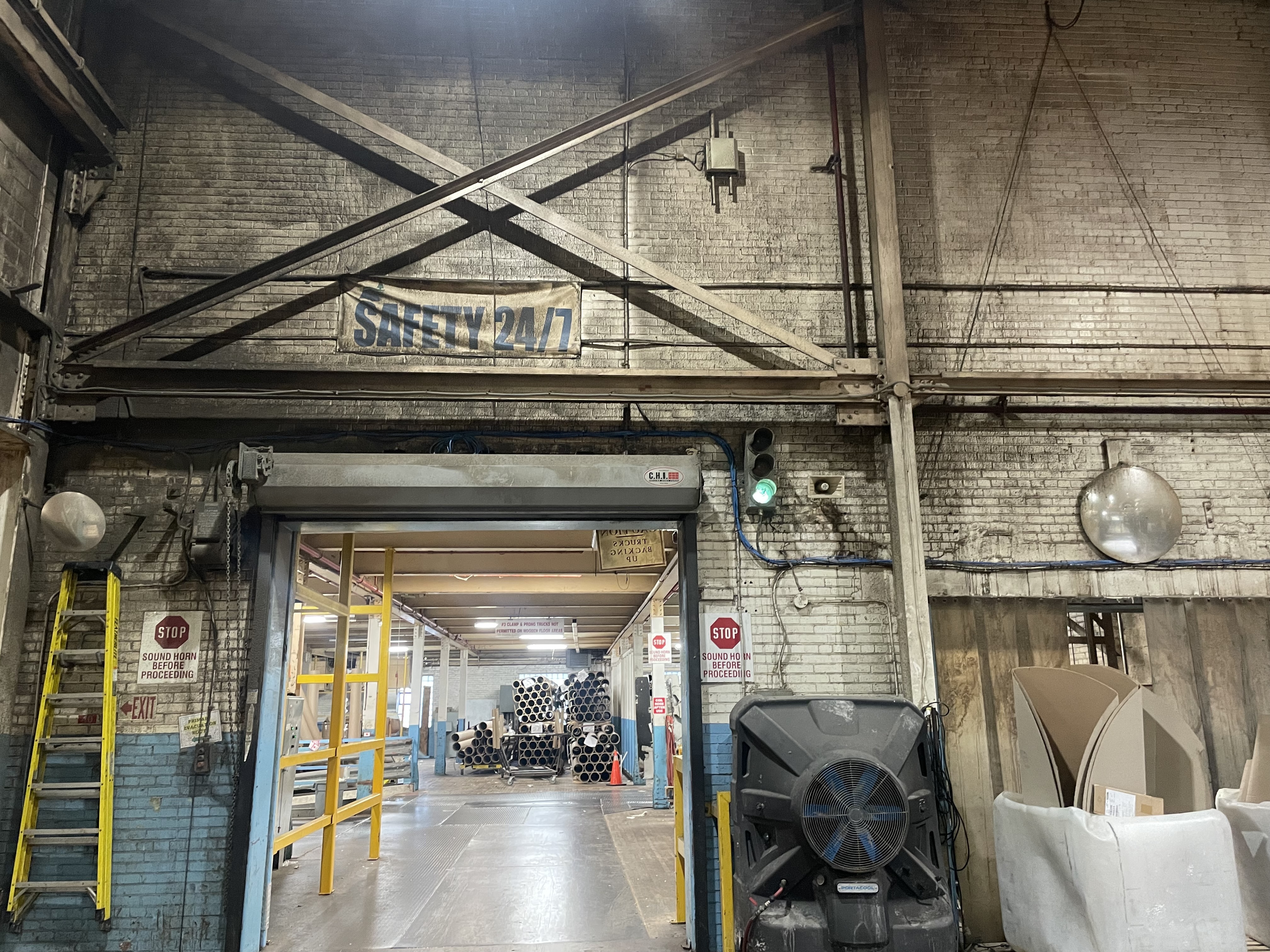  Before painting, brick wall